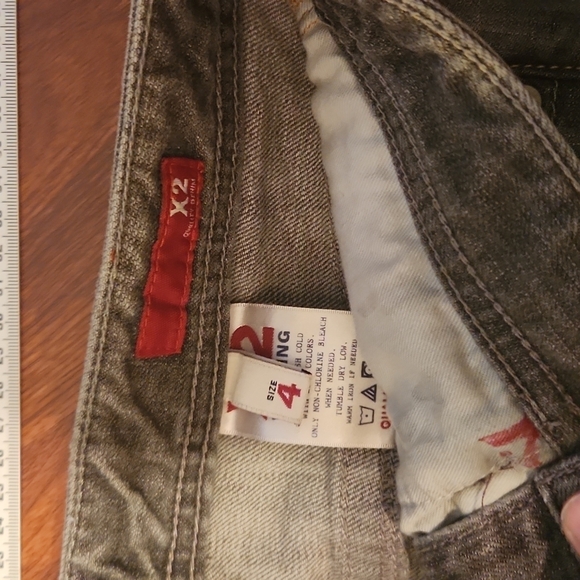 LX2 Jeans size 4 cropped capri pixi pants - Picture 10 of 12